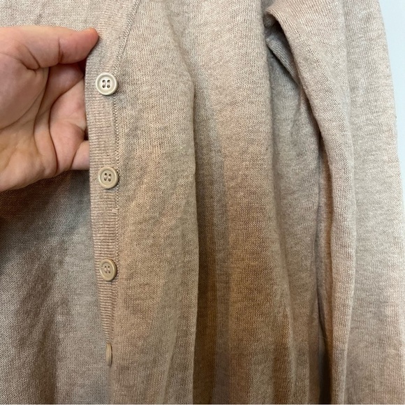 Forever 21 Button Up Tan Cardigan Medium - Picture 4 of 5